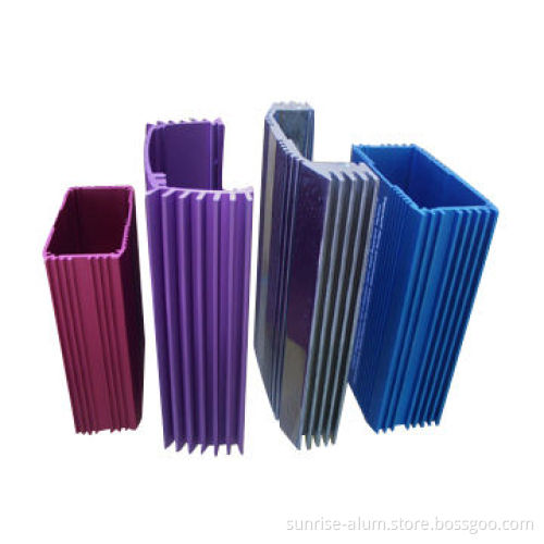 Aluminum Extrusion Profile, Anodized with Any Color, Power Coating